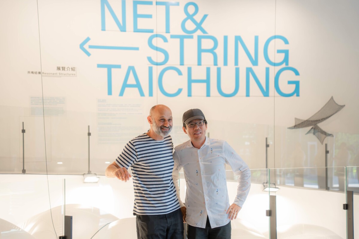 ▲左起：策展人克里斯托夫・卡茲勒(Christoph Katzler)、勤美璞真文化藝術基金會執行長何承育。(圖/勤美術館提供)