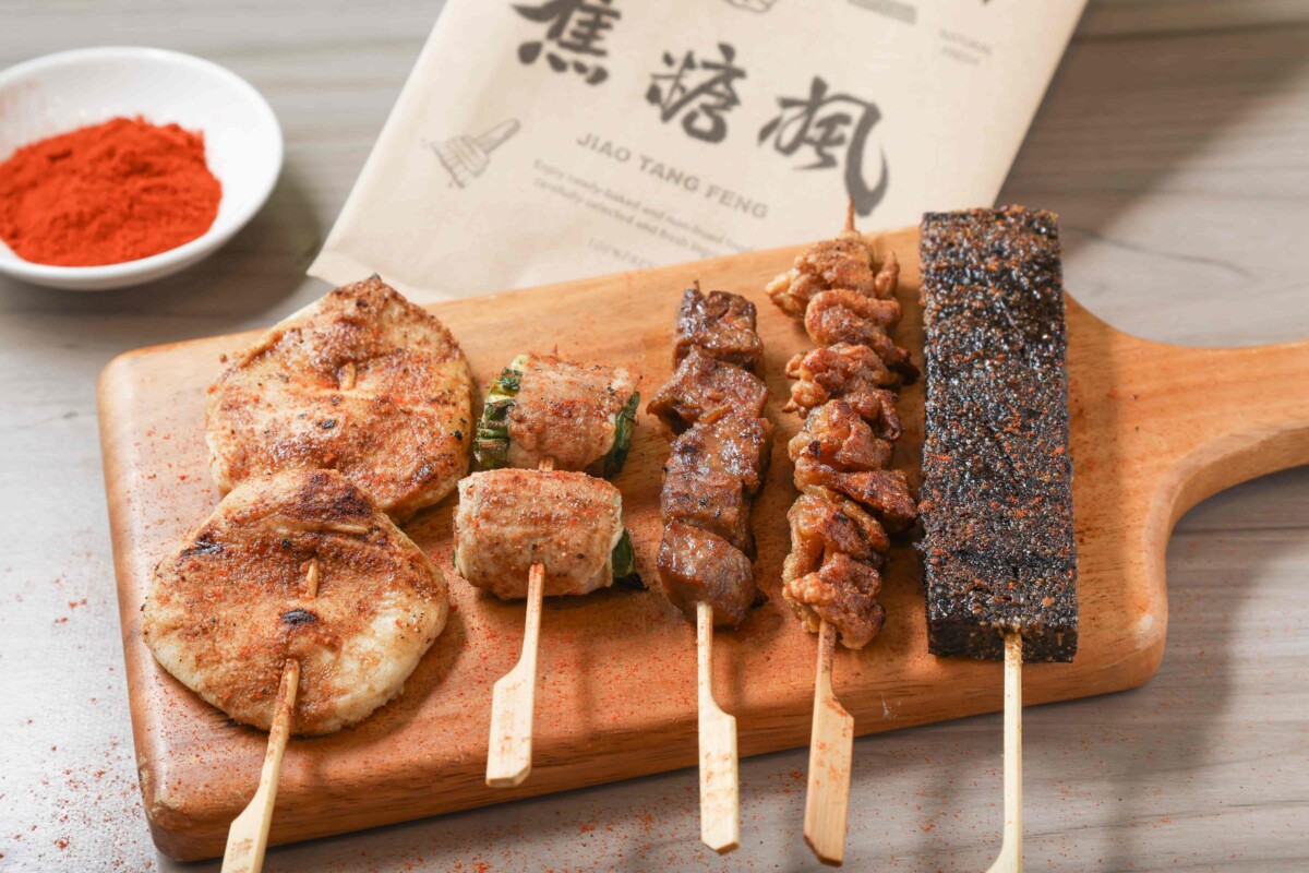 外送最愛出爐！人氣串燒一年熱賣20萬串