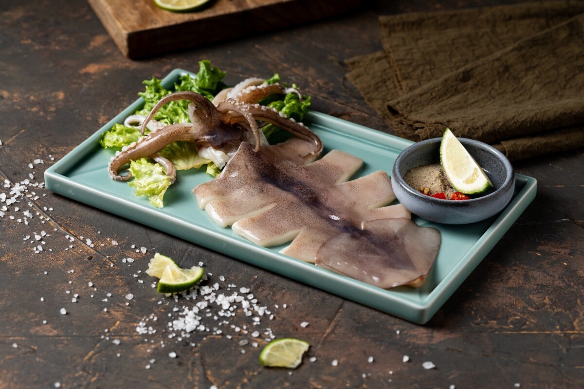 ▲姜滿堂-鮮烤魷魚($220)。（圖/豆府餐飲集團提供）