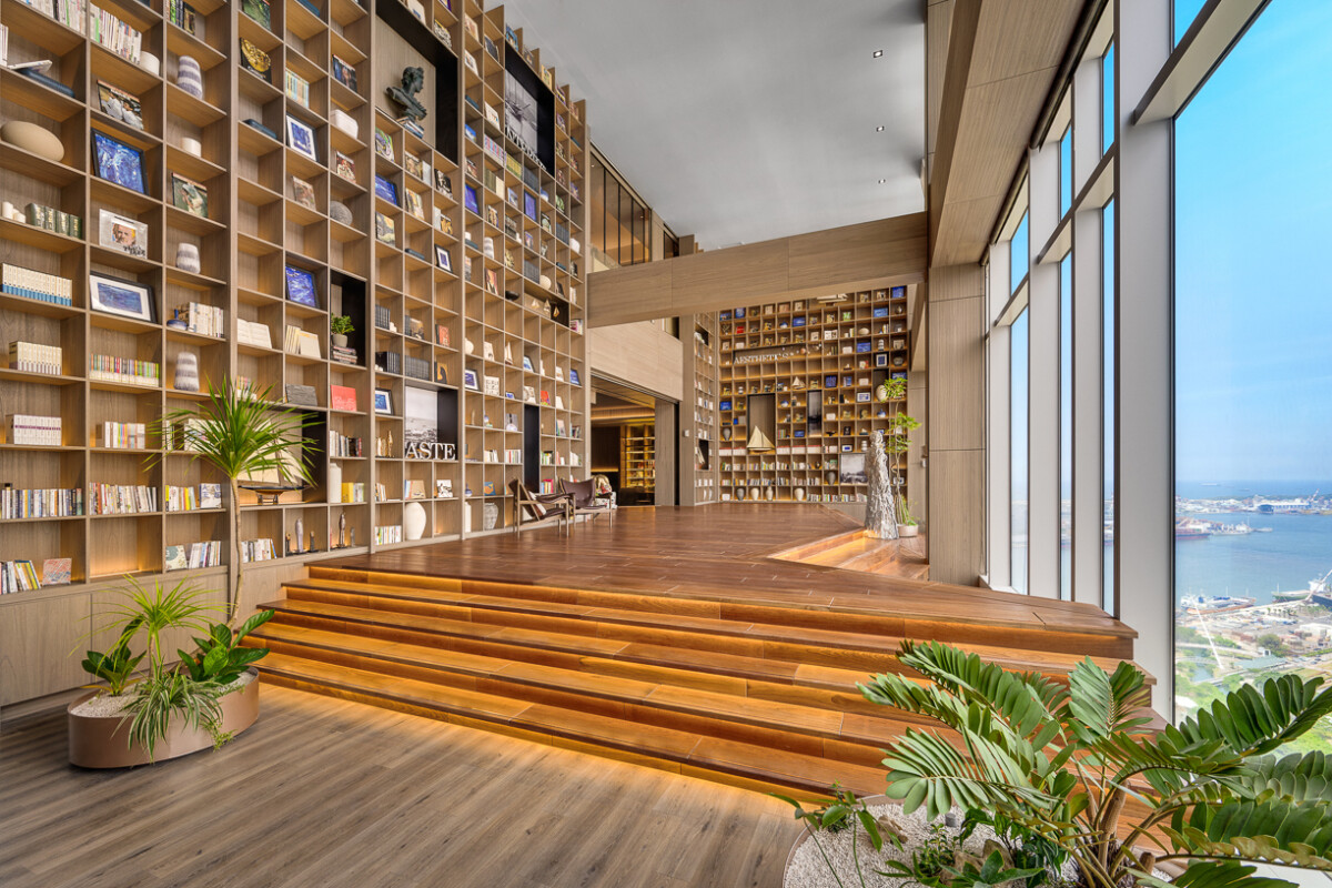 ▲承億酒店25F閱讀廣場，讓閱讀與旅行同時在此發生。（圖/承億酒店提供）