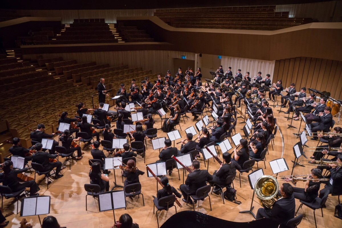 ▲雄頌管弦樂團目前正加強排練。（圖/雄頌管弦樂團提供）