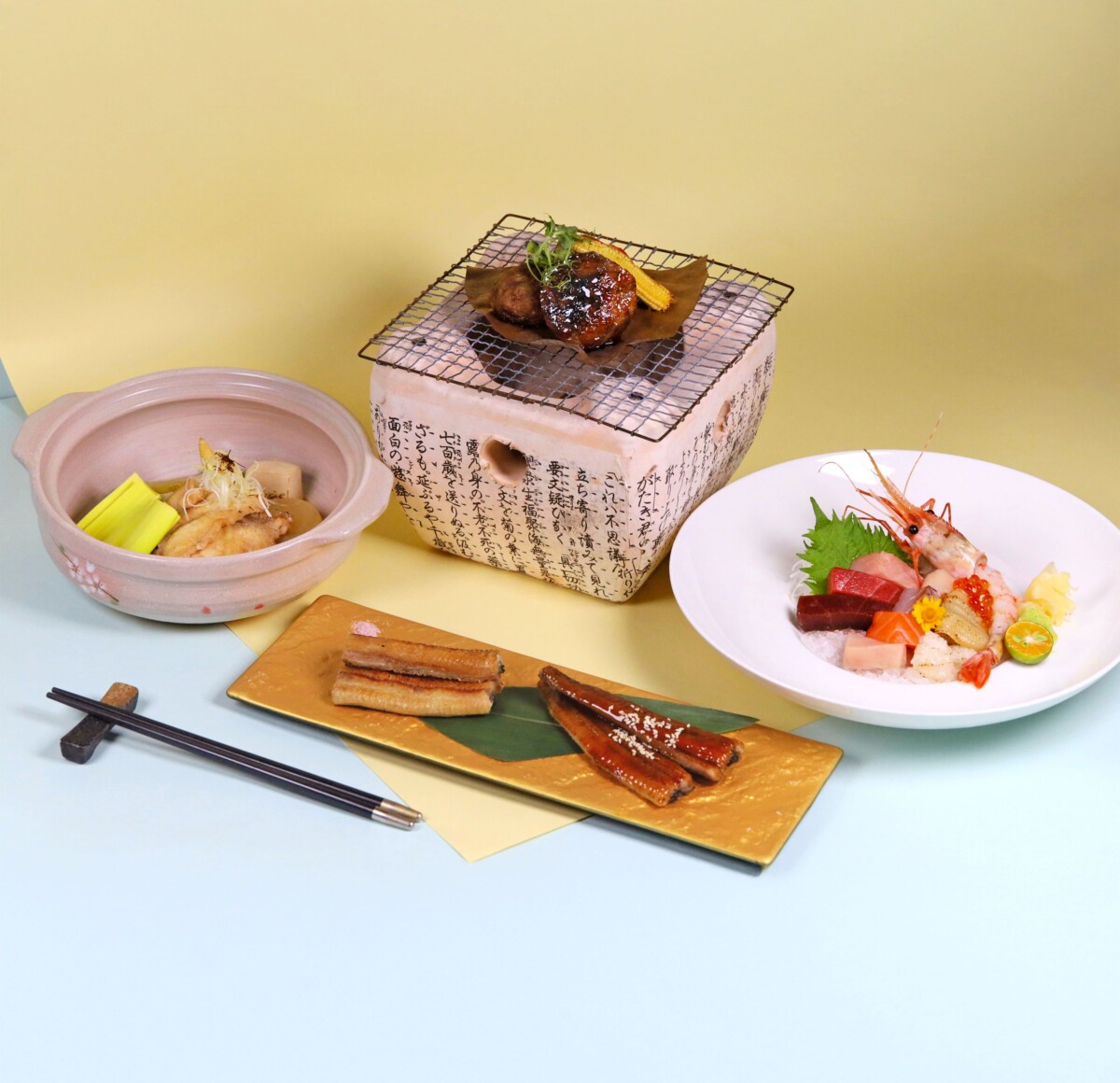 高雄萬豪京樂日本料理大啖肥美鰻魚