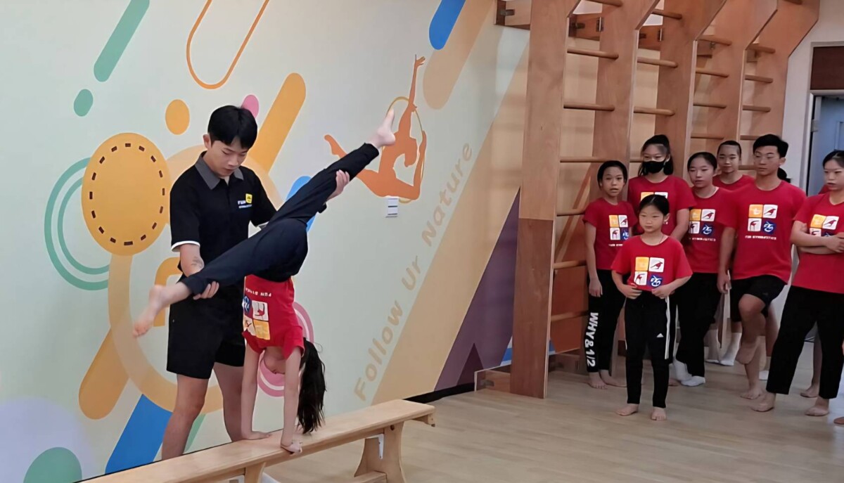 ▲國家級選手與教練不僅只是栽培選手，更希望讓體操成為全民都能參與的日常運動。（圖／記者陳彥霖攝2025.07.20）