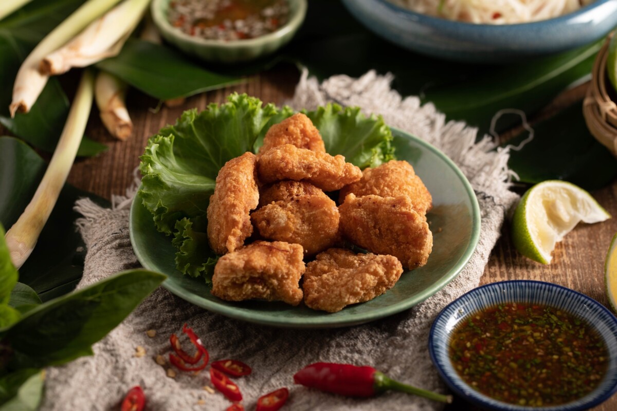 ▲飛機河粉-越南炸雞($88) 。（圖/豆府餐飲集團提供）