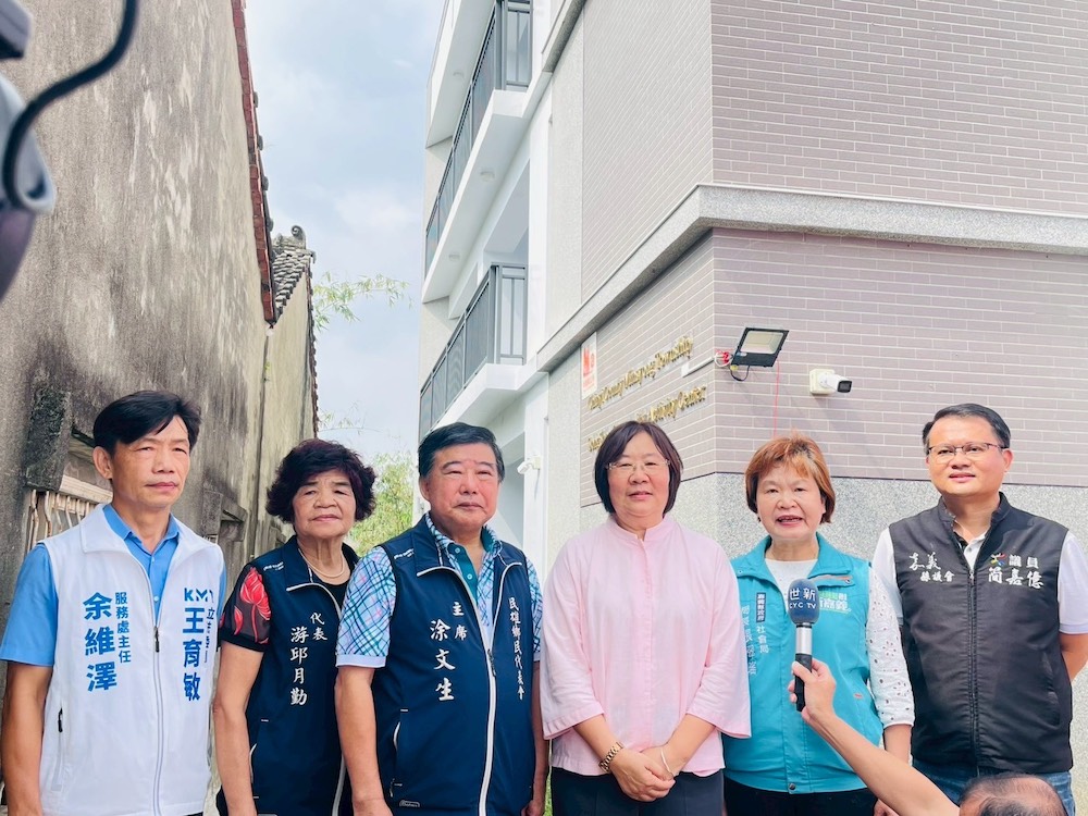 為提升社區照顧服務量能，嘉義縣民雄松山社區活動中心落成啟用。（圖/嘉義縣政府提供）