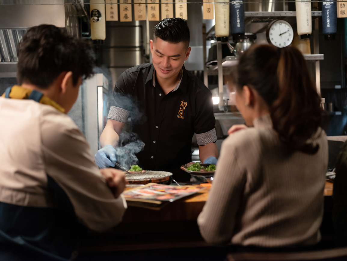 ▲日式精緻燒肉品牌胡同，打造極致浪漫體驗。（圖/胡同燒肉提供）