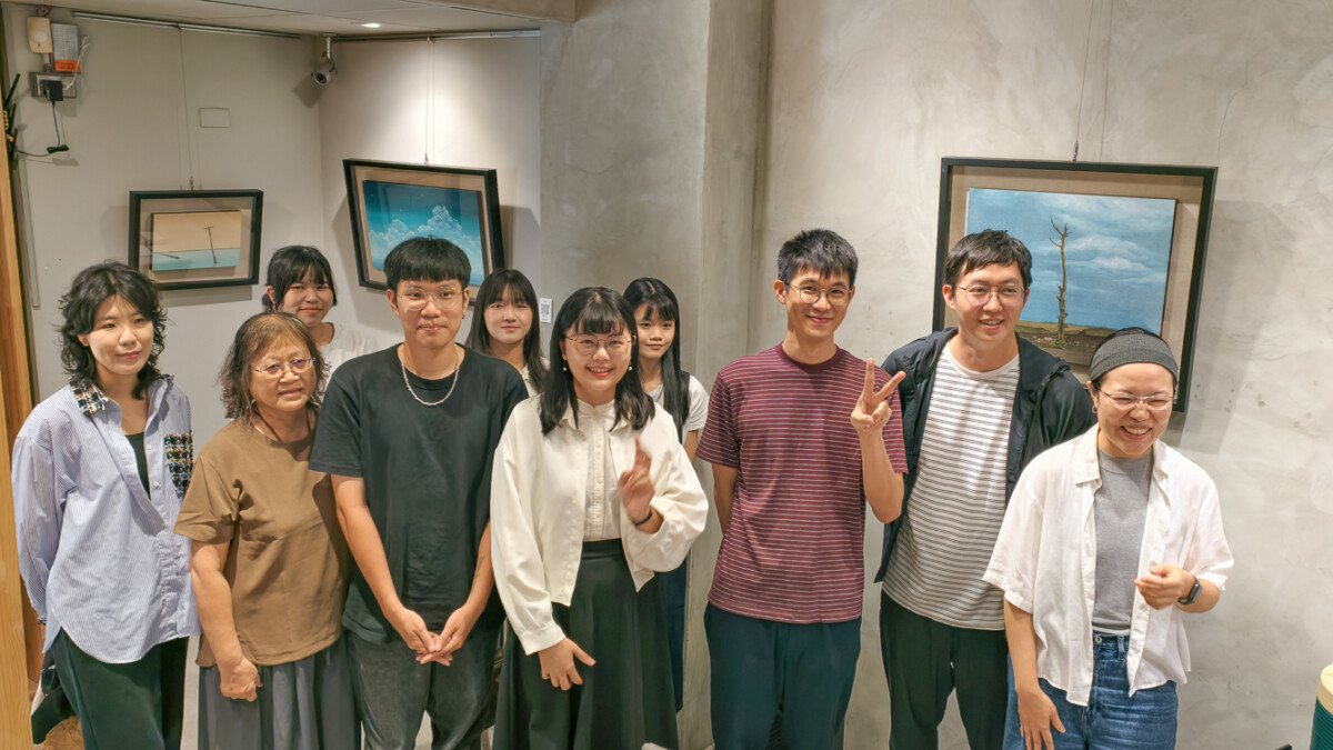 ▲姚思妤的創作中，將發現景物的選擇與細節的刻畫，並非單純為了再現自然的美，而是試圖以景物為媒介，傳遞內心的情感與思考。（圖/記者黃淑貞攝）