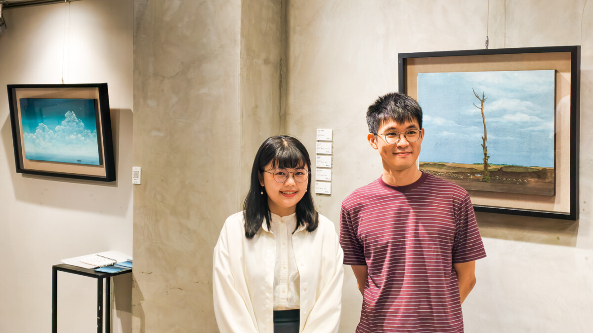 ▲「在離這很遠的地方」這個展覽名稱，既是一種空間上的距離感，也是一種心理上的遙遠。（圖/記者黃淑貞攝）