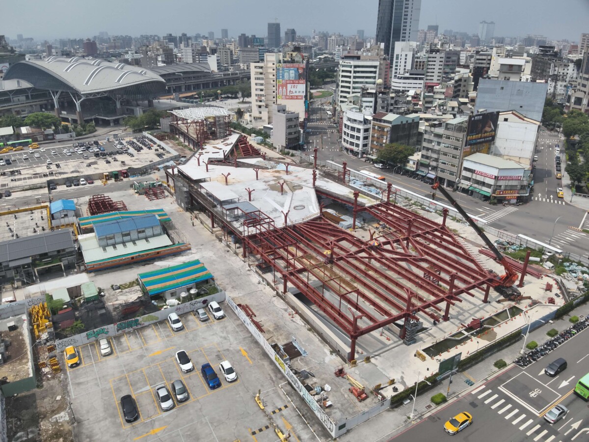 ▲大台中轉運中心工程。(圖/中市府提供)