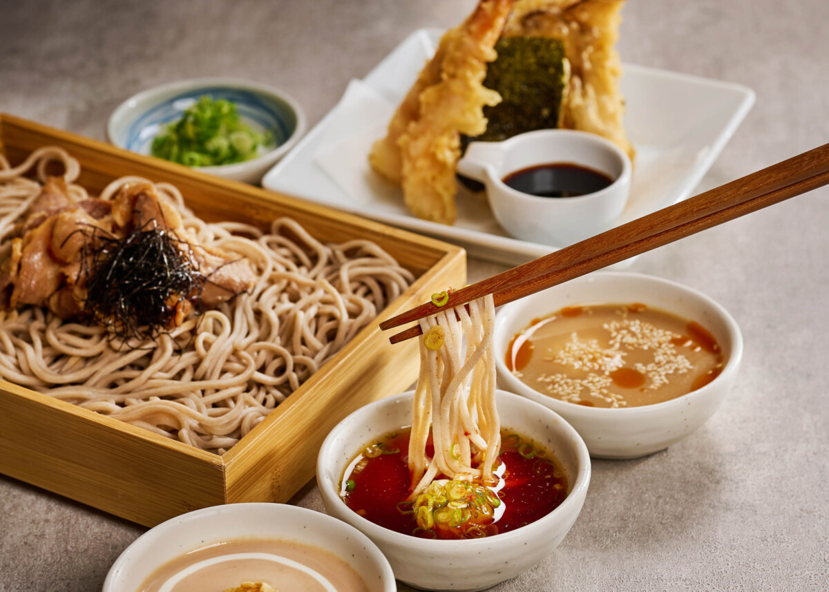 當蕎麥遇上創意　台日美味連線『三彩沾麵』一麵三吃