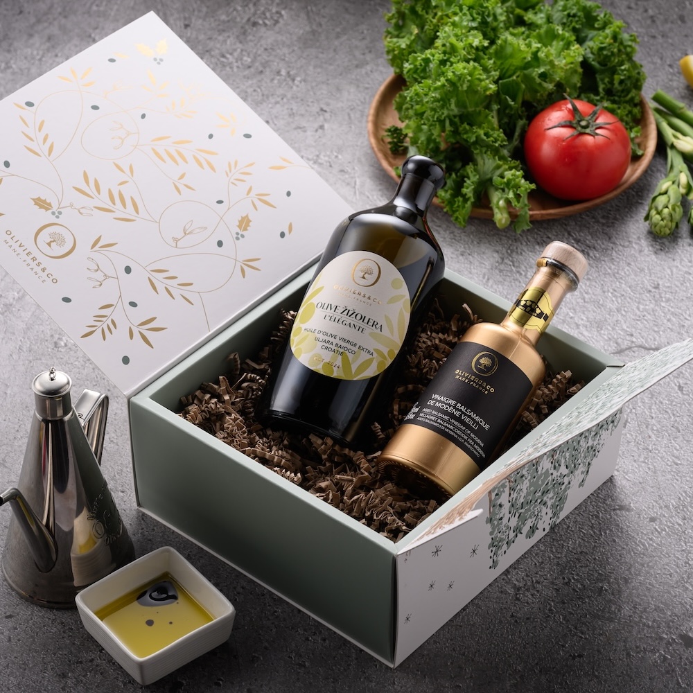 ▲比奧科橄欖油＋醇金摩地納葡萄香醋禮盒組$4,580。（圖/OLIVIERS&CO提供）