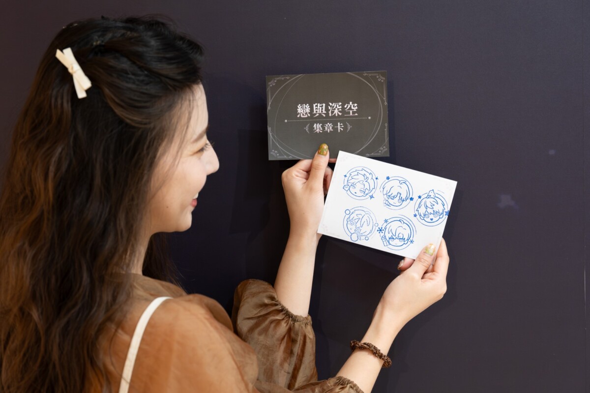 ▲現場更特別規劃角色集章，現場不限金額消費即可獲得專屬集章卡，每週會出現不同的角。（圖/高雄夢時代提供）