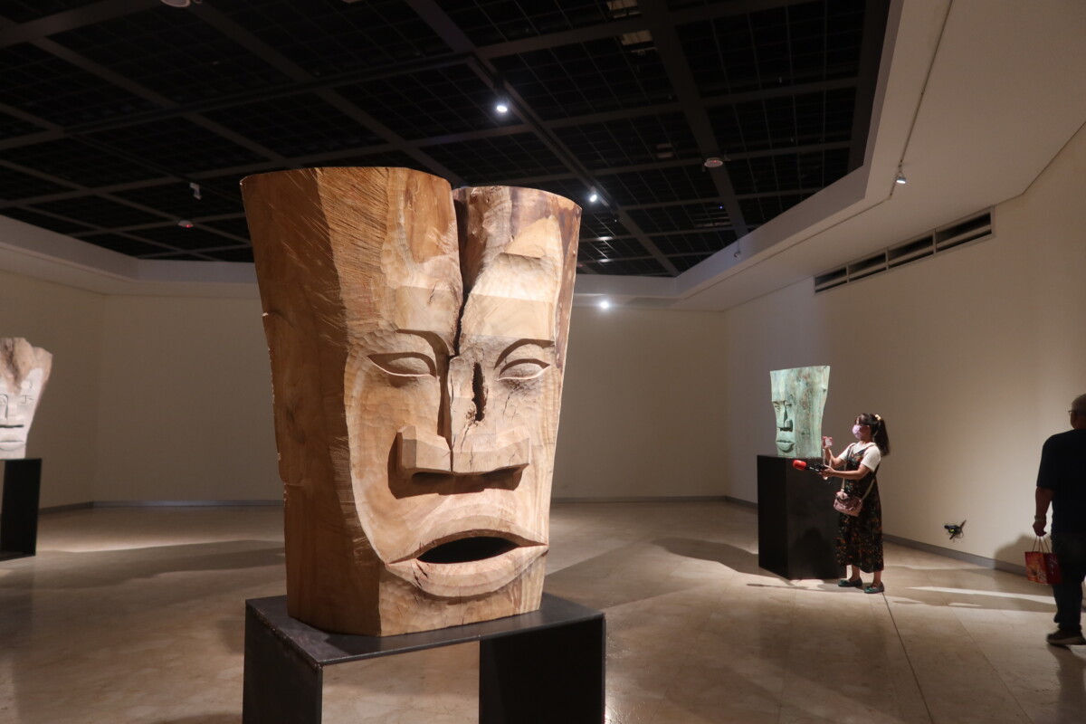 Sq09045 4雕塑博士賴永興回鄉首辦個展