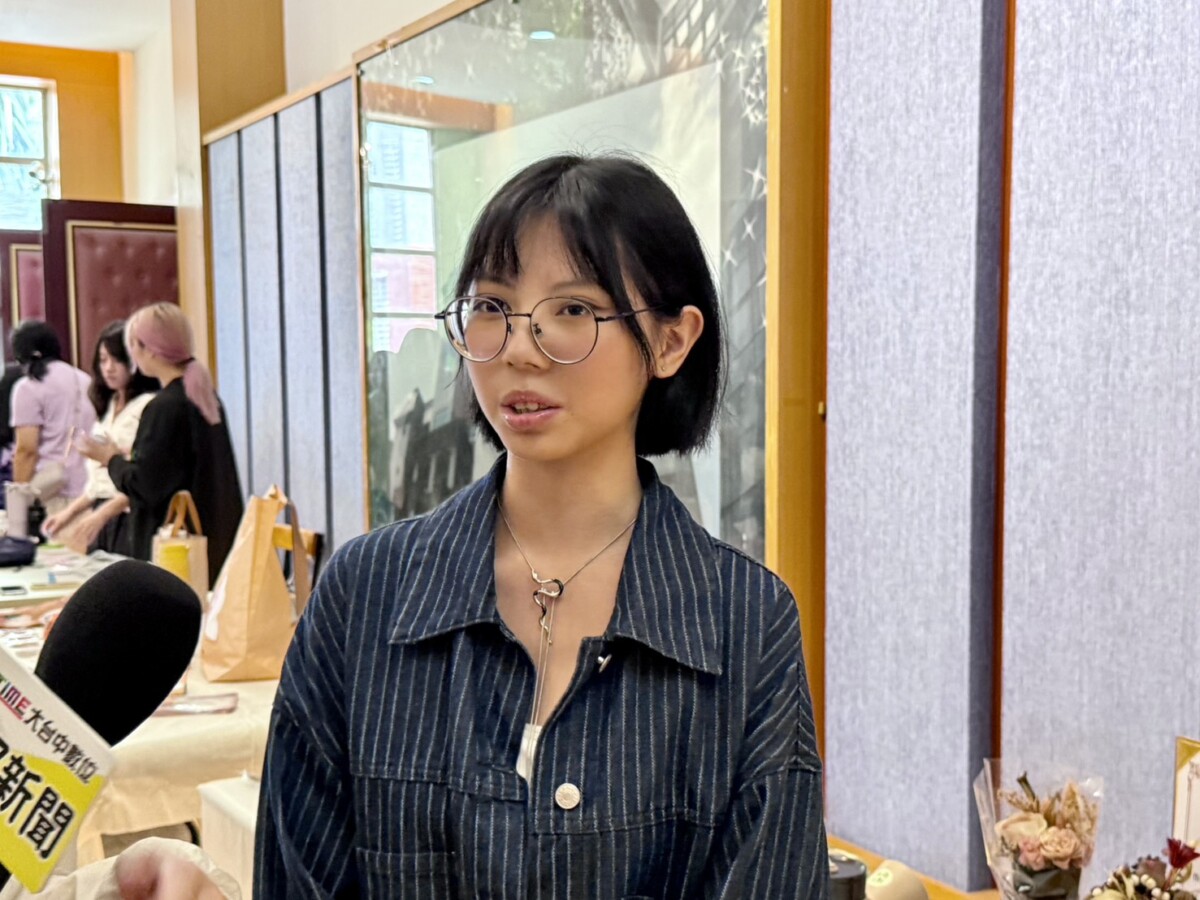 ▲黃姿穎∕第55屆全國技能競賽-工業設計技術職類青年組第1名 (工設系大學部學生)。(圖/記者顏淑娟攝)