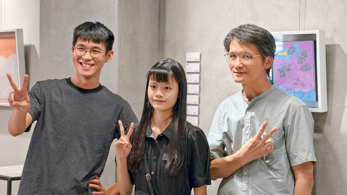 ▲藝術家吳秉頤創作個展，值得你來細細品味。（圖/記者黃淑貞攝）