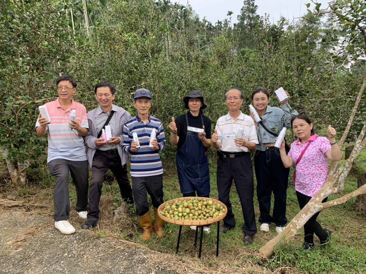 嘉義「琪」女子邱婉琪4年前不畏艱難的砍除滿山坡地的檳榔樹，改種有「東方橄欖油」美譽的苦茶樹，辛苦經營產值翻轉30倍，成就傲人！（圖/記者陳惲朋攝）