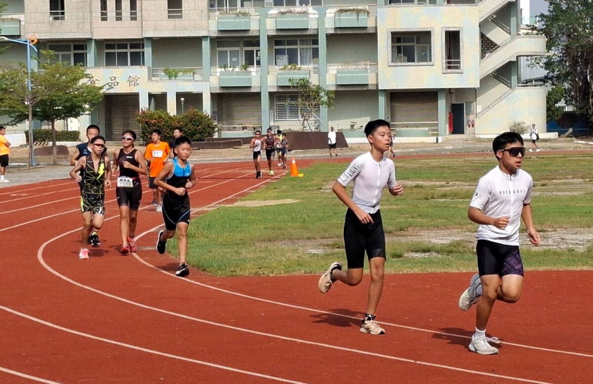 ▲最後一站，2.5公里跑步，考驗選手的毅力與堅持。（圖／記者陳彥霖攝2025.10.26）