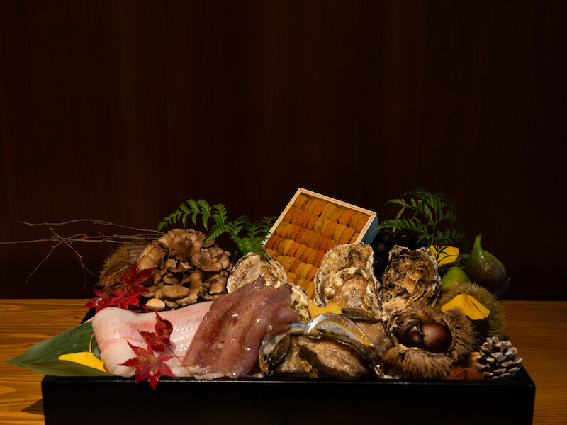 ▲Ukai-tei Kaohsiung嚴選當季食材，即日起推出為期四日，以《Neo-Locale 不一樣的在地》為主題。（圖/提Ukai-tei Kaohsiung供）
