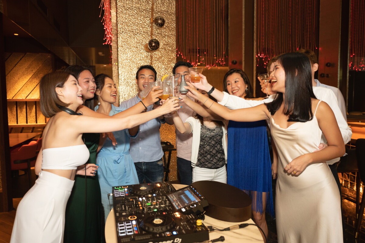▲高雄洲際酒店WA-RA日式餐廳於跨年夜推出暢飲派對。（圖/高雄洲際酒店提供）