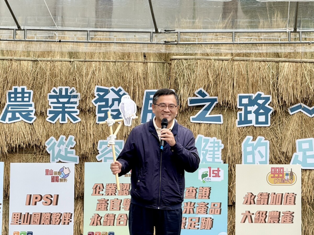 ▲農會總幹事黃景建積極推動永續農業發展。(圖/記者顏淑娟攝)