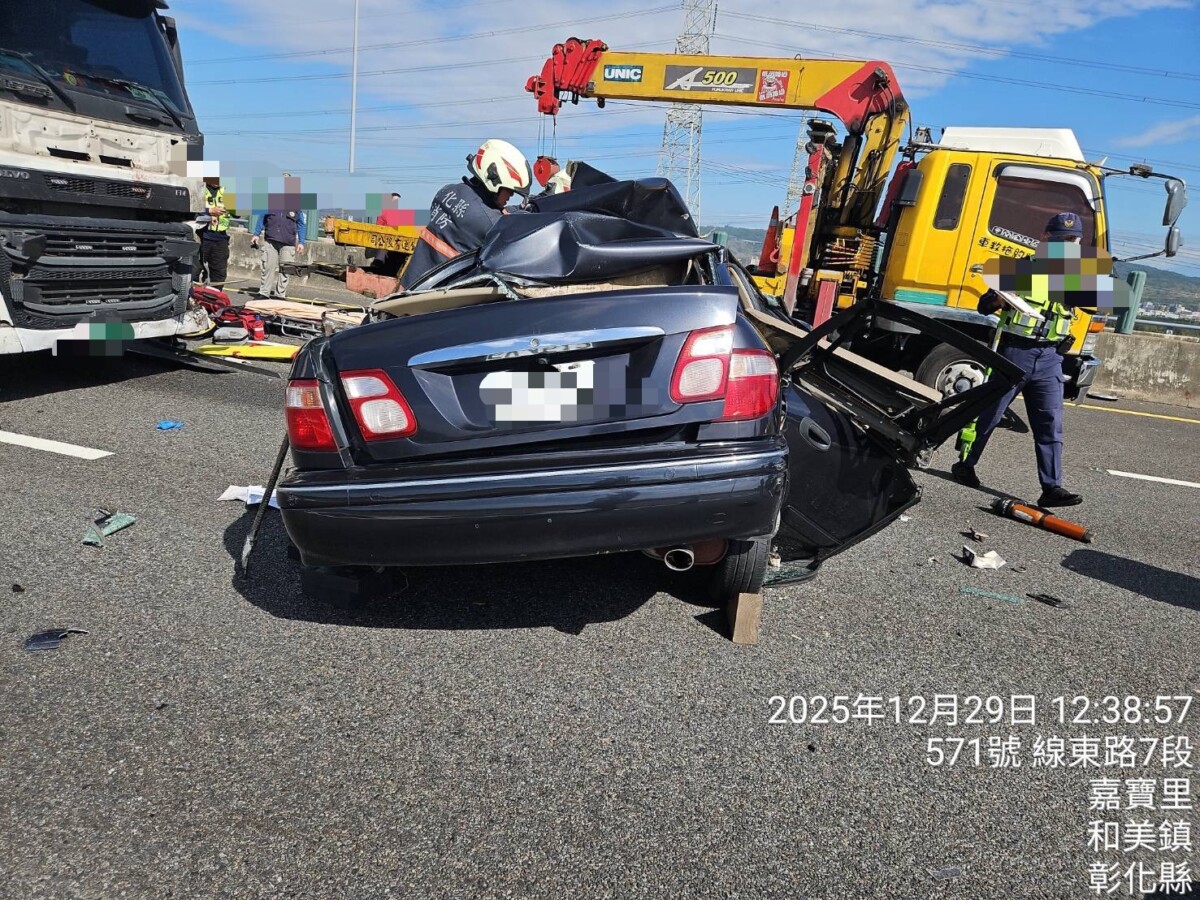SQ12297 5奪命車禍！國道3號和美段車禍