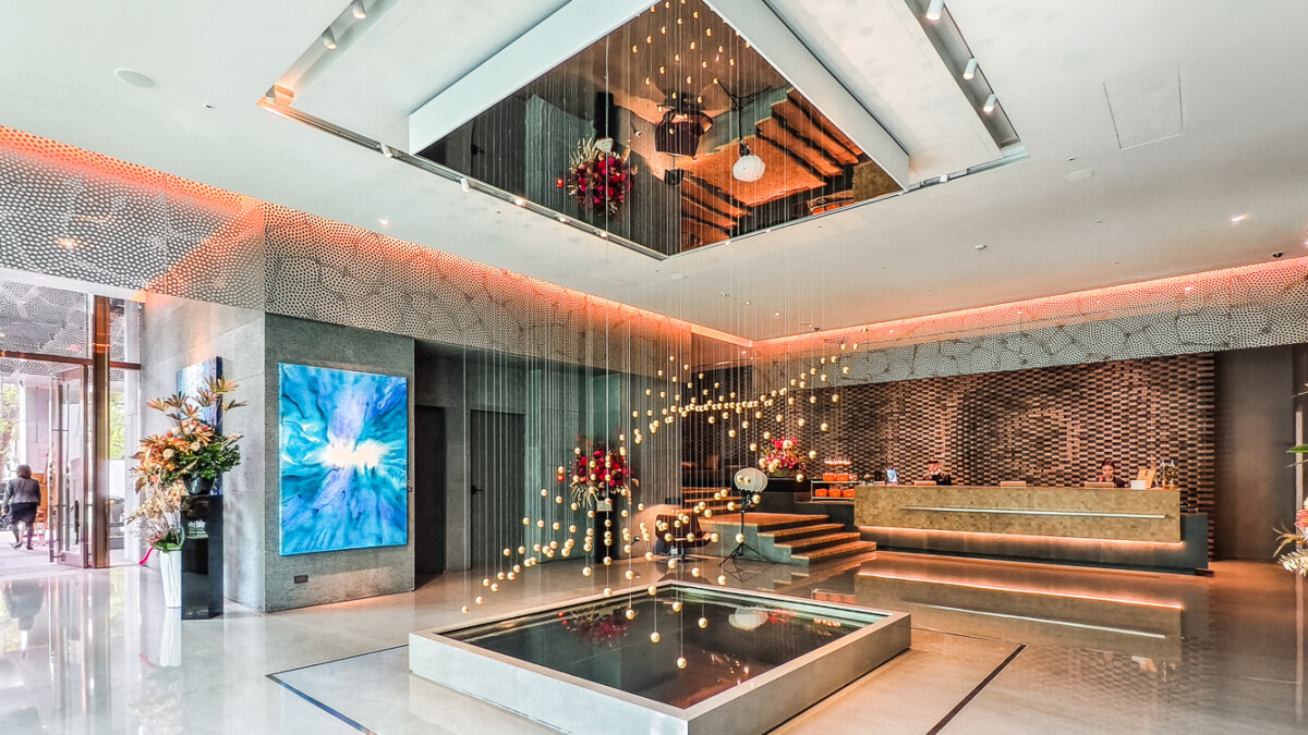 ▲萬豪國際集團旗下頂級奢華品牌The Luxury Collection，今天正式迎來全球第132家據點，也是台灣首間成員飯店——高雄THE AMNIS然一酒店。（圖/記者黃淑貞攝）