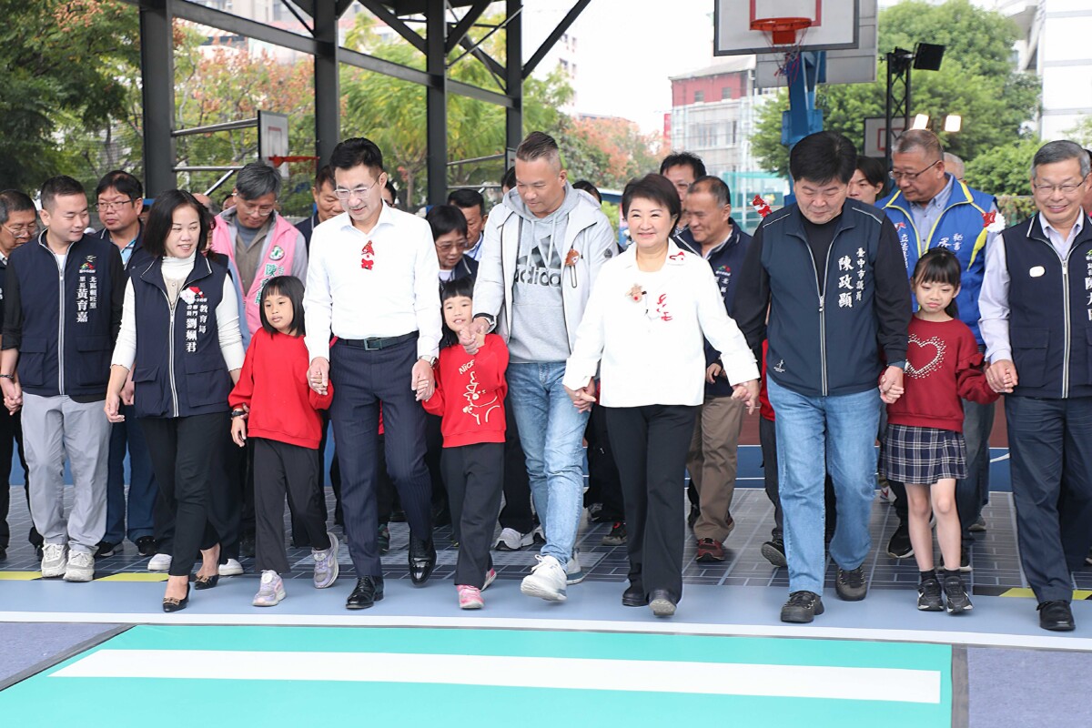 ▲市長盧秀燕：打造學童安心通學環境。(圖/中市府提供)