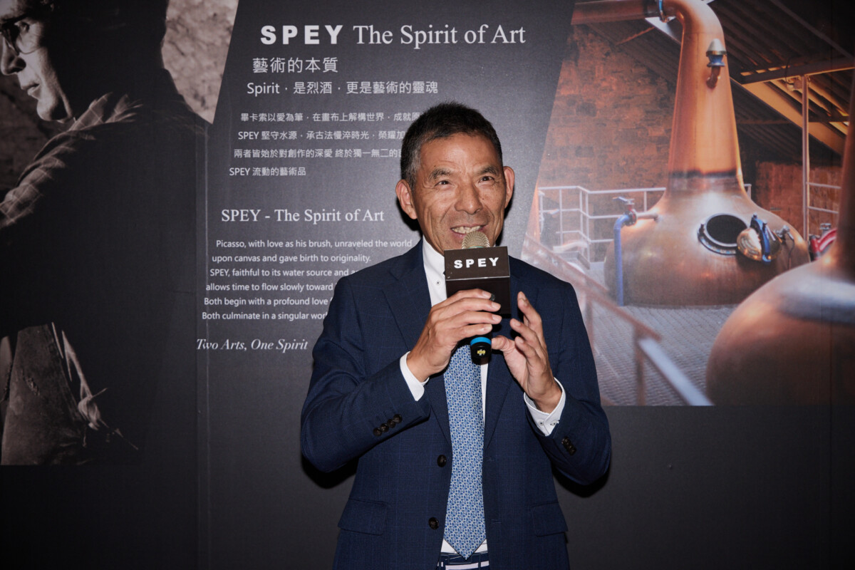 SPEY董事長何裕宏於記者會揭曉三大亮點：攜手英國查爾斯國王傳統藝術學院藝術家打造「