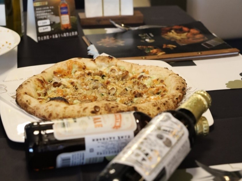 ▲主廚將在地食材與義式烹調融合，推出不少令人驚豔的單品。(圖片提供/攝影:許舒涵)