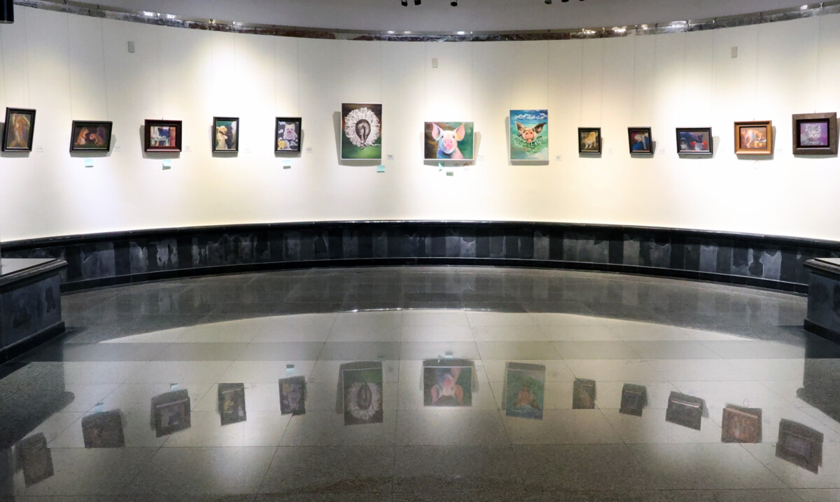 ▲郭曉君個展展場一隅。(圖/中市府提供)