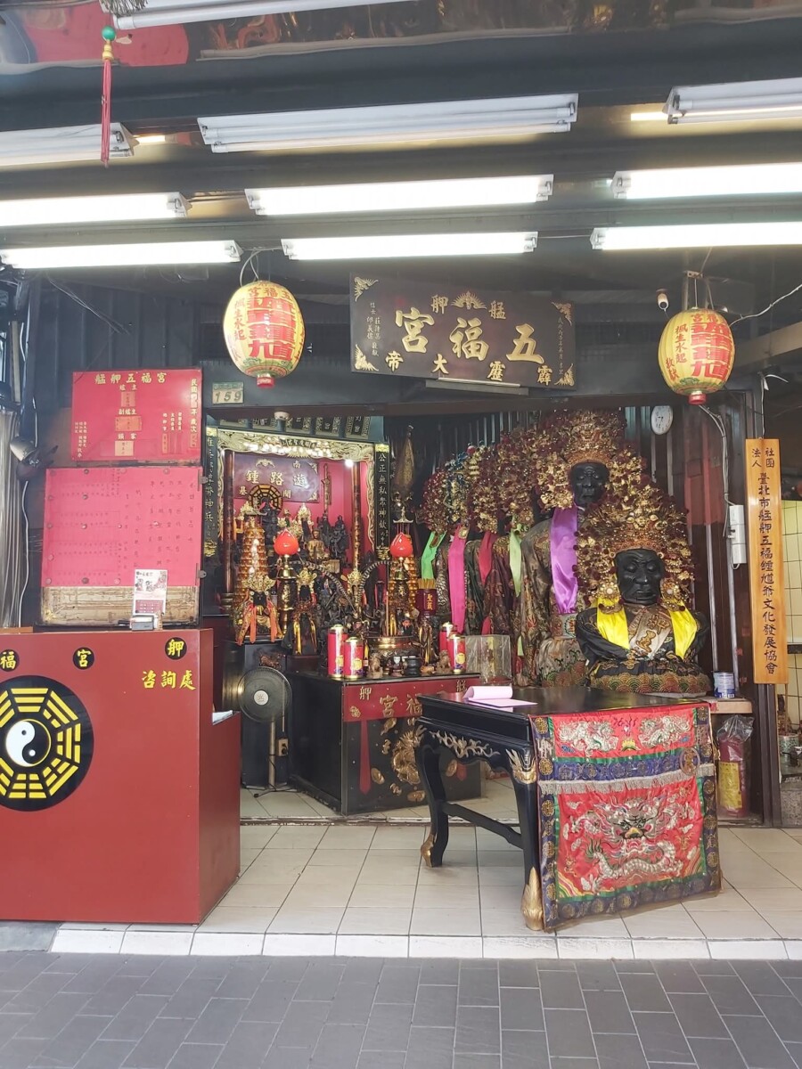 萬華五福宮的鍾馗信仰,已成為艋舺地區的重要文化資產。(影像由萬華五福宮提供)。
