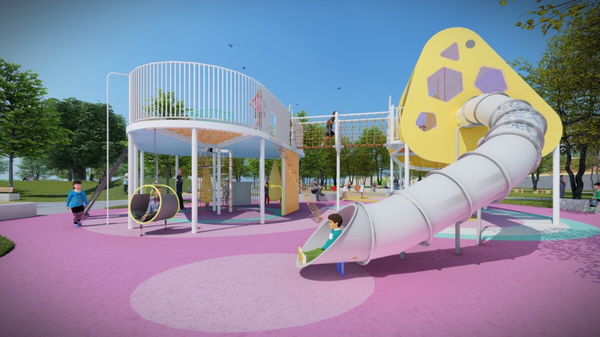 埔心舊館公園大變身！打造水果主題親子共融樂園