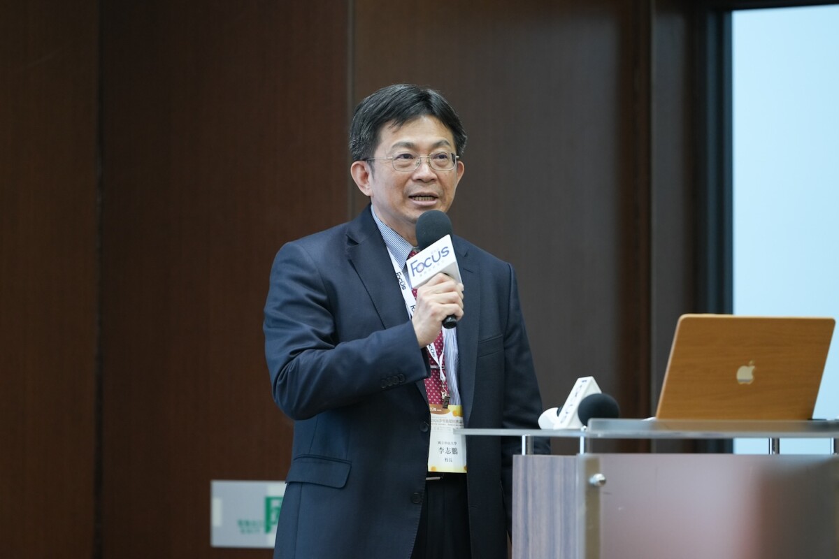 國立中山大學校長李志鵬致詞 (圖 / 聚焦誌提供)