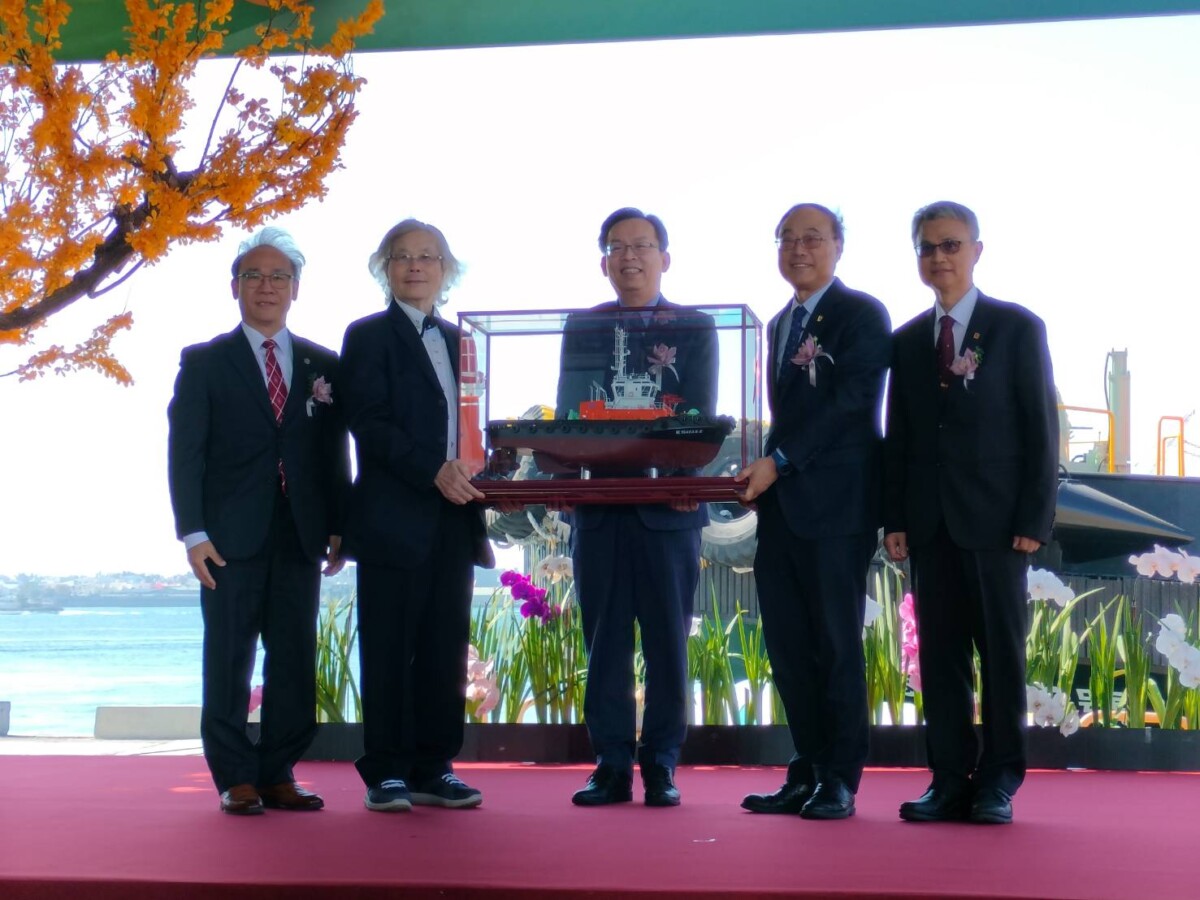 臺港勤3艘拖船交船 強化港區作業效能與航安能量