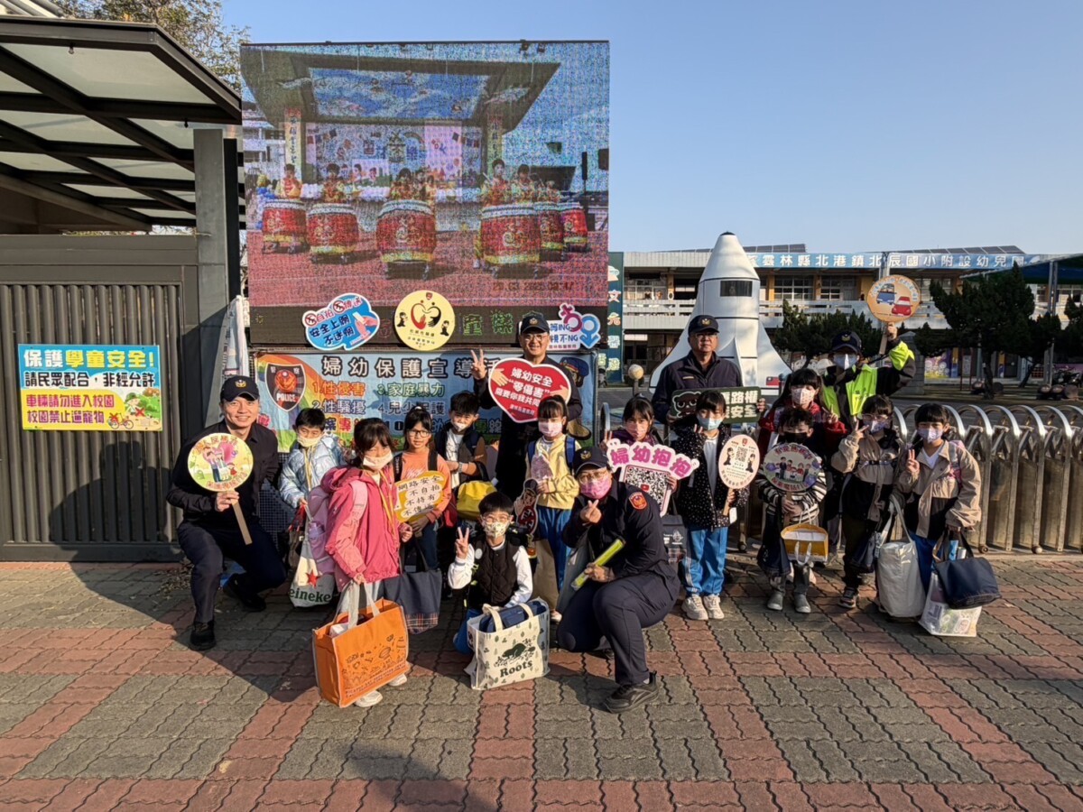 開學首日全警動員　雲林校園安全全面啟動