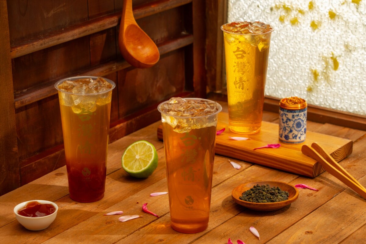 花系手搖新風味！一沐日牡丹茶登場　高山青、蕎麥茶一次喝
