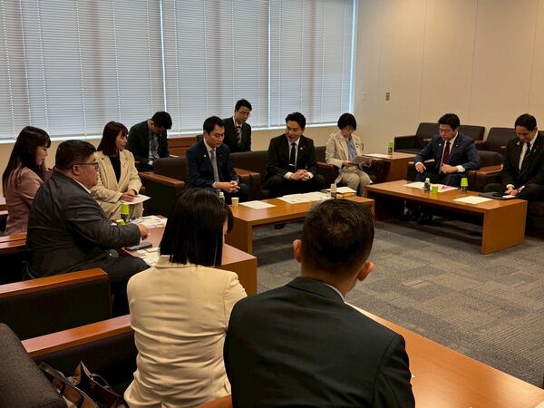 民進黨青年局拜會日本國民民主黨青年局(圖/翻攝網路)