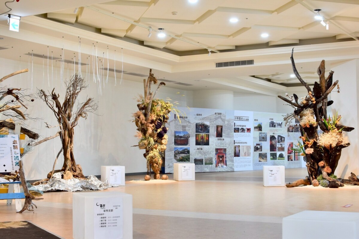 ▲大安港媽祖文化園區遊客中心常設展覽。(圖/中市府提供)