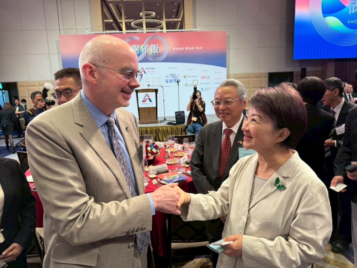 盧秀燕出席美國商會謝年飯 強化台中投資與台美合作 盧秀燕出席美國商會謝年飯 強化台中投資與台美合作