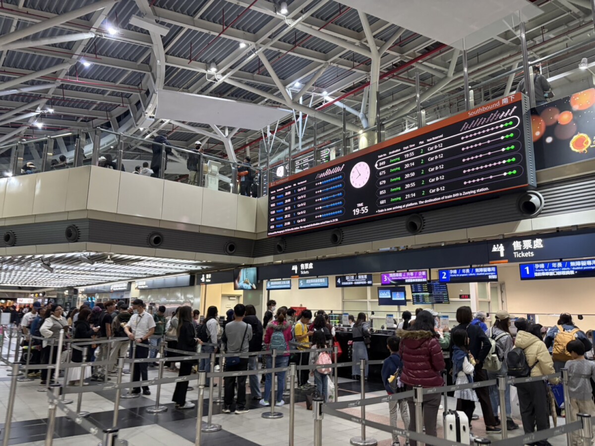 2026台灣燈會在嘉義期間，高鐵嘉義站疏運旅客超過43.1萬人次運量的創新高紀錄。（圖/高鐵提供）