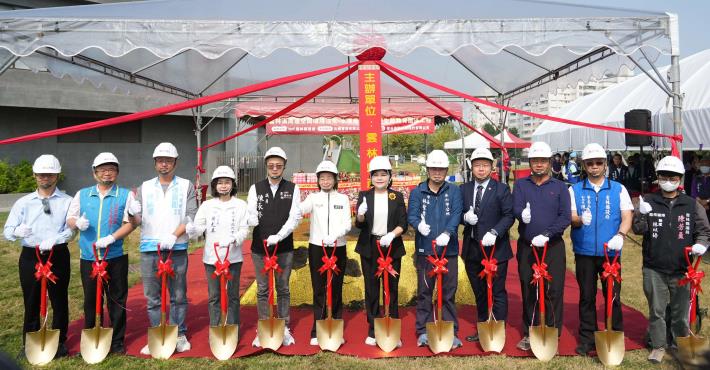 雲林溪再造2.0動土　三億元打造療癒水岸翻轉斗六城市