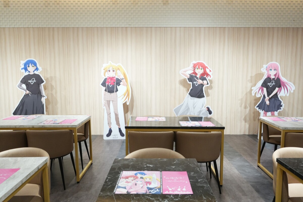 團結Band來啦《孤獨搖滾！》主題Café夢時代登場
