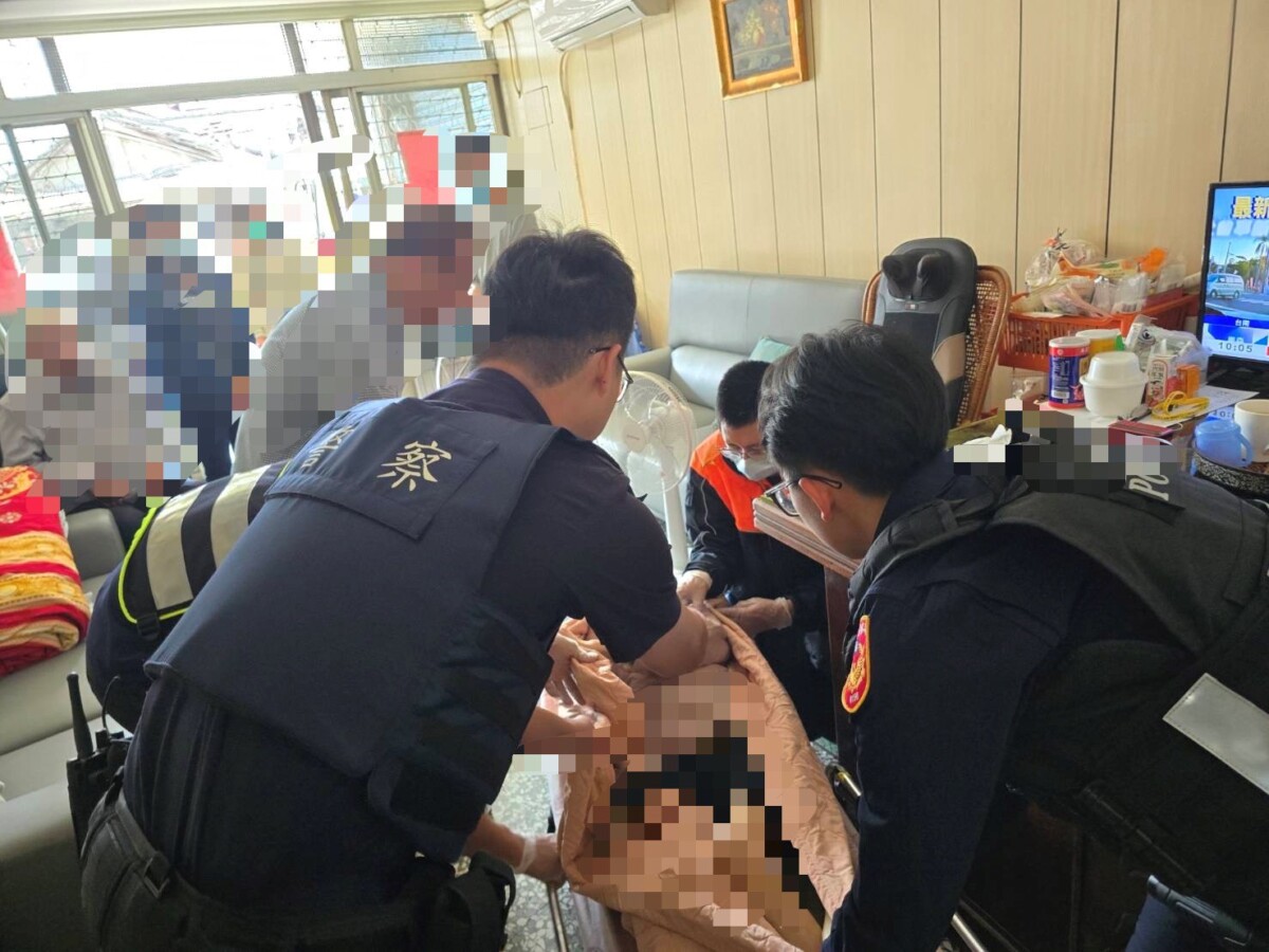 一句我懂打開心門　斗南暖警陪伴拒食老婦願就醫