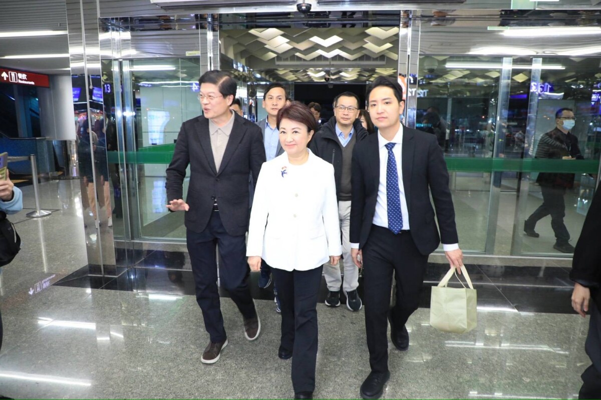 促進台美情誼信任以及合作  盧秀燕啟程訪美交流