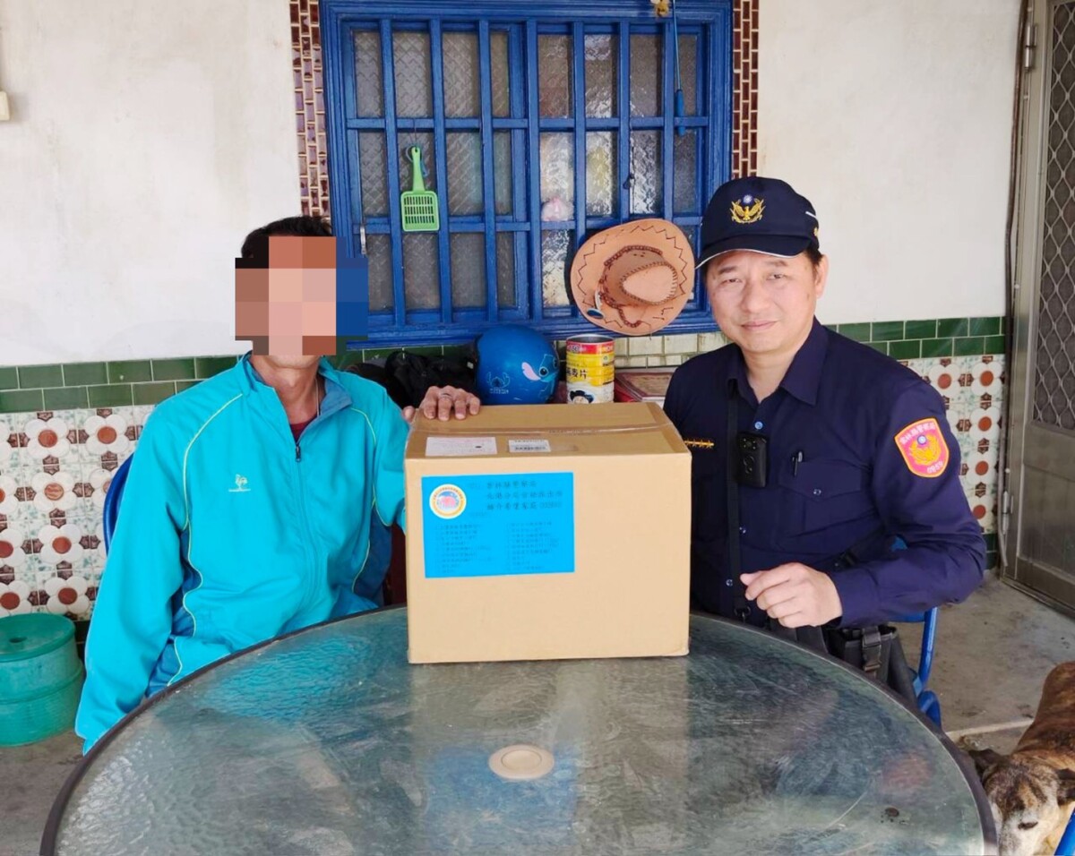 獨居男傷病陷絕境　暖警奔走串聯善資源解燃眉急