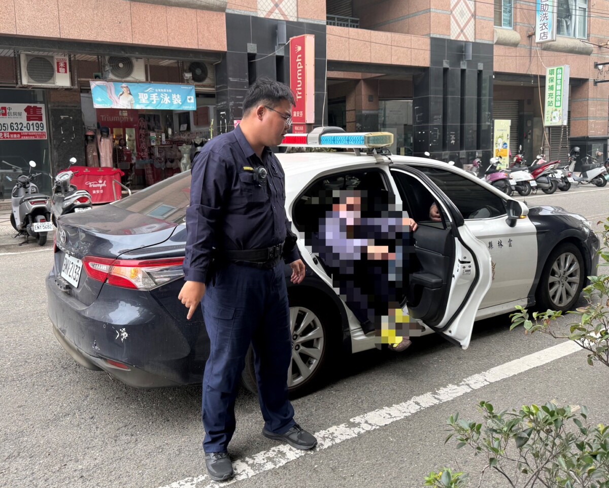 老婦突改行程迷途街頭　斗南警即時援助護送平安返家