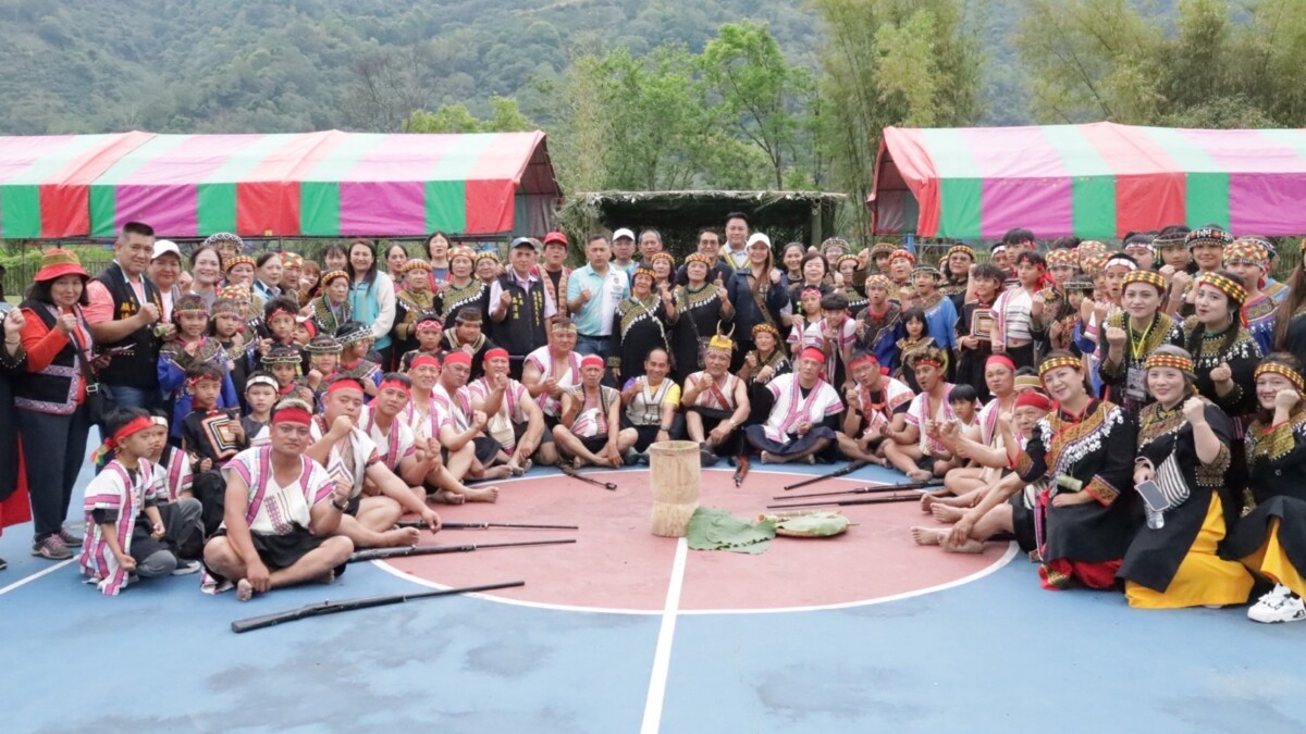 ▲桃源高中里射耳祭登場。(圖/原民會提供)