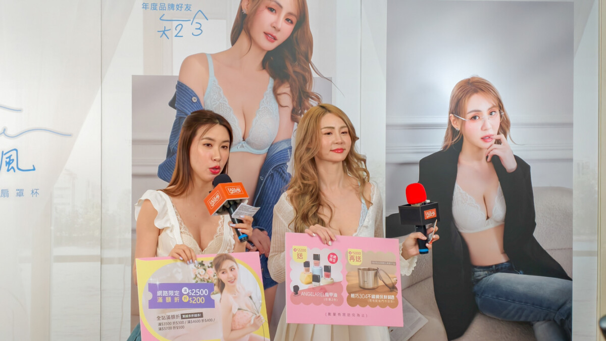 ▲藝人胡馨儀(藝名短今)今天到高雄 EASY SHOP明誠店當一日店長,閨蜜Yuri現身力挺短今,一日店長變大型追星現場。(圖/記者黃淑貞攝)