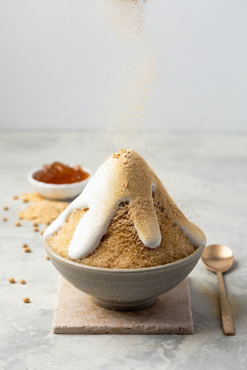 ▲姜滿堂-白頭山雪冰。（圖/姜滿堂提供）