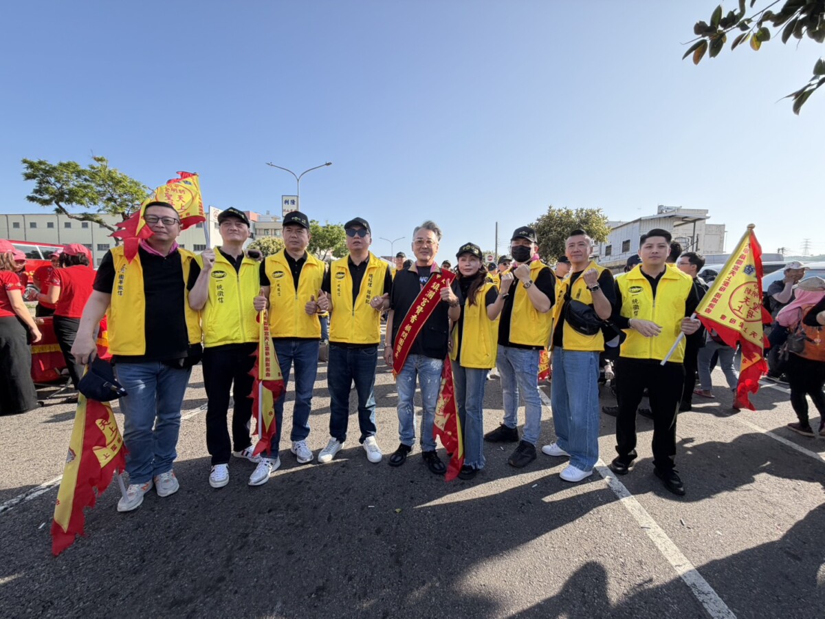 ▲徵信全國聯合會號召台北徵信公會、台中徵信公會、台南徵信公會、高雄徵信公會以及業界菁英，在本月26日親自迎接大甲媽祖回鑾。（圖／徵信全國聯合會提供）